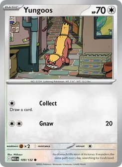Yungoos, Mega Evolution, no. 109