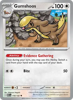 Gumshoos, Mega Evolution, no. 110