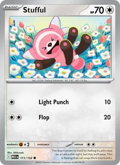 Stufful, Mega Evolution, no. 111