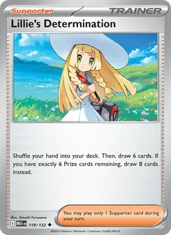 Lillie's Determination, Mega Evolution, no. 119