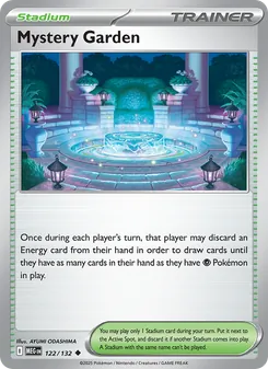 Mystery Garden, Mega Evolution, no. 122