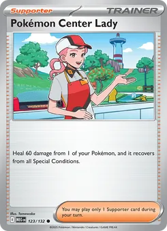 Pokémon Center Lady, Mega Evolution, no. 123