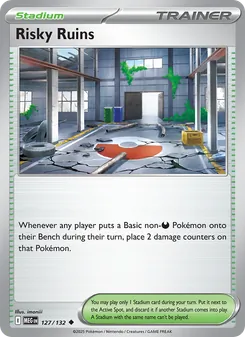 Risky Ruins, Mega Evolution, no. 127