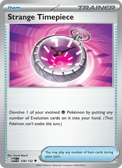Strange Timepiece, Mega Evolution, no. 128