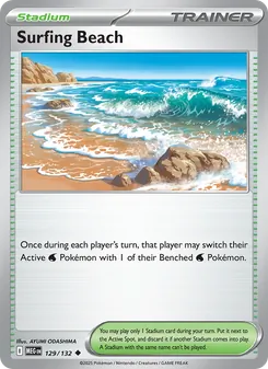 Surfing Beach, Mega Evolution, no. 129