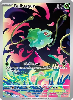 Bulbasaur, Mega Evolution, no. 133