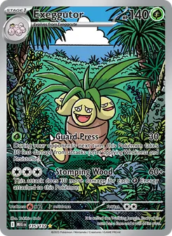 Exeggutor, Mega Evolution, no. 135