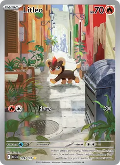 Litleo, Mega Evolution, no. 139