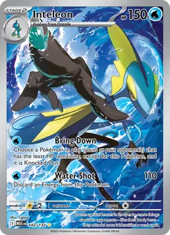 Inteleon, Mega Evolution, no. 142