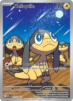 Helioptile, Mega Evolution, no. 143