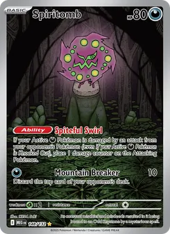 Spiritomb, Mega Evolution, no. 148