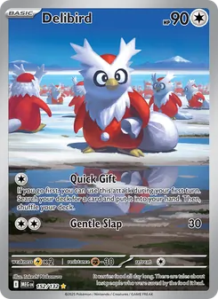 Delibird, Mega Evolution, no. 152