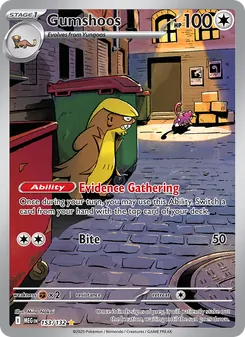 Gumshoos, Mega Evolution, no. 153