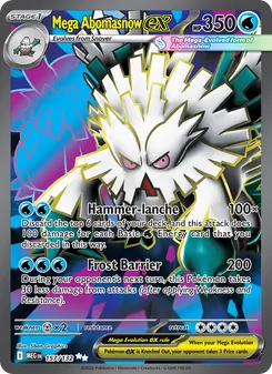 Mega Abomasnow ex, Mega Evolution, no. 157