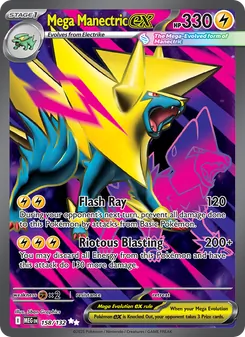 Mega Manectric ex, Mega Evolution, no. 158
