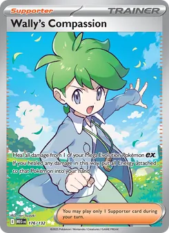 Wally's Compassion, Mega Evolution, no. 176
