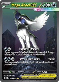 Mega Absol ex, Mega Evolution, no. 180