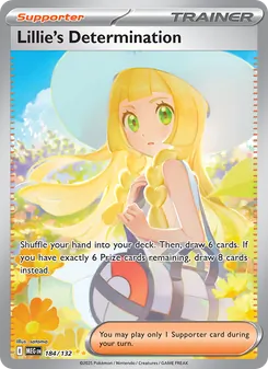 Lillie's Determination, Mega Evolution, no. 184