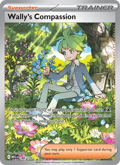 Wally's Compassion, Mega Evolution, no. 186
