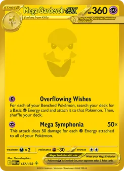 Mega Gardevoir ex, Mega Evolution, no. 187