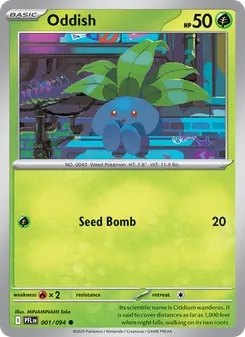 Oddish, Phantasmal Flames, no. 001