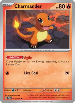 Charmander, Phantasmal Flames, no. 011