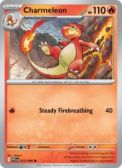 Charmeleon, Phantasmal Flames, no. 012