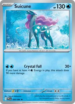 Suicune, Phantasmal Flames, no. 026