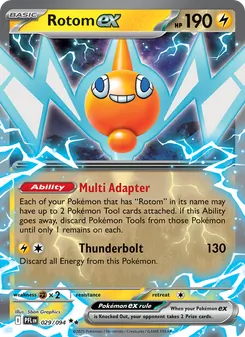 Rotom ex, Phantasmal Flames, no. 029