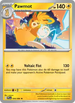 Pawmot, Phantasmal Flames, no. 034