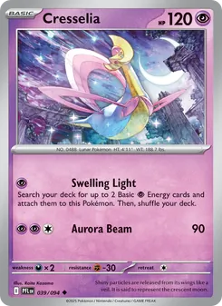 Cresselia, Phantasmal Flames, no. 039
