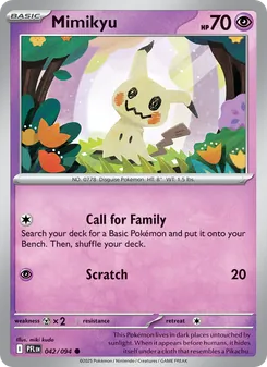 Mimikyu, Phantasmal Flames, no. 042