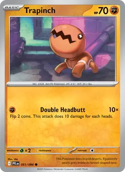 Trapinch, Phantasmal Flames, no. 051