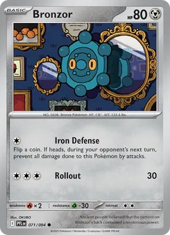 Bronzor, Phantasmal Flames, no. 071