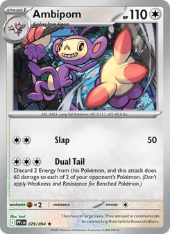 Ambipom, Phantasmal Flames, no. 079