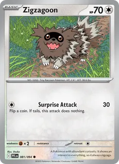 Zigzagoon, Phantasmal Flames, no. 081