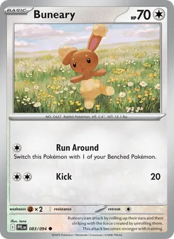 Buneary, Phantasmal Flames, no. 083