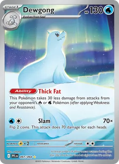 Dewgong, Phantasmal Flames, no. 097