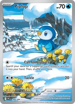 Piplup, Phantasmal Flames, no. 098