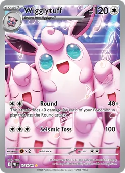 Wigglytuff, Phantasmal Flames, no. 105
