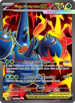 Mega Heracross ex, Phantasmal Flames, no. 108