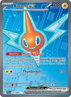 Rotom ex, Phantasmal Flames, no. 111