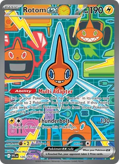 Rotom ex, Phantasmal Flames, no. 126