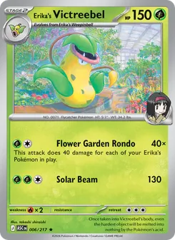 Erika's Victreebel, Ascended Heroes, no. 006