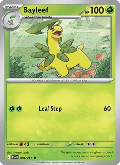 Bayleef, Ascended Heroes, no. 009
