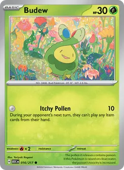 Budew, Ascended Heroes, no. 016