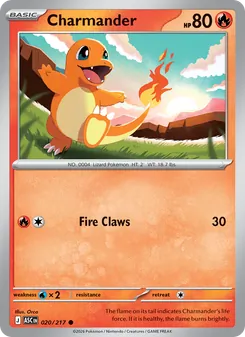 Charmander, Ascended Heroes, no. 020