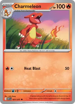 Charmeleon, Ascended Heroes, no. 021