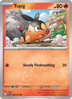Tepig, Ascended Heroes, no. 029