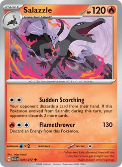 Salazzle, Ascended Heroes, no. 035
